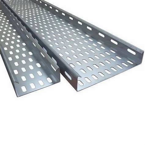 Gi Hot Dip Perforated Cable Tray At Meter Galvanised Iron Perforated Cable Trays In