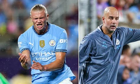 Pep Guardiola Reveals Erling Haaland Is Not Comfortable With Minor