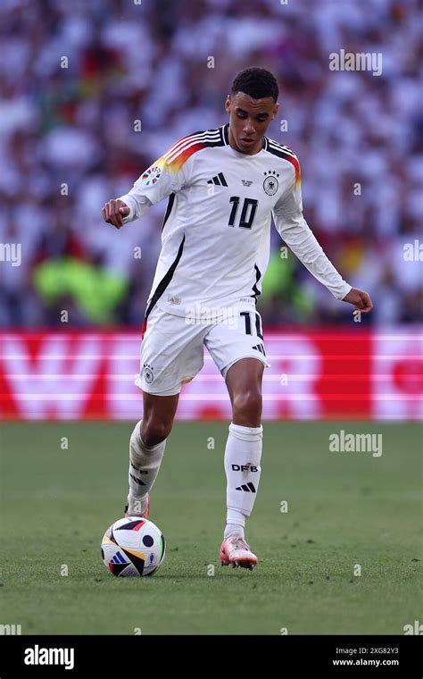 Jamal Musiala Of Germany In Action During The Uefa Euro 2024 Quarter