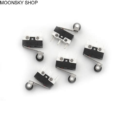 Moonsky Shop Xin Pcs New Ultra Mini Micro Switch Roller Lever Actuator