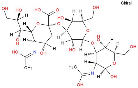 B D Glucopyranose O N Acetyl A Neuraminosyl O B D