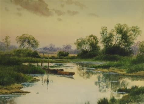 Painting Of A Pond at PaintingValley.com | Explore collection of ...