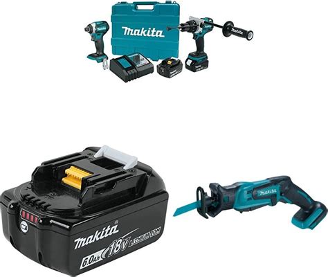 Makita Xt268t 5 0ah 18v Lxt Lithium Ion Brushless Cordless Combo Kit 2 Piece With Bl1860b 18v