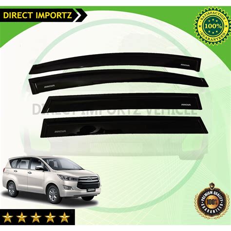 Toyota Innova To Oem Window Door Visor Black