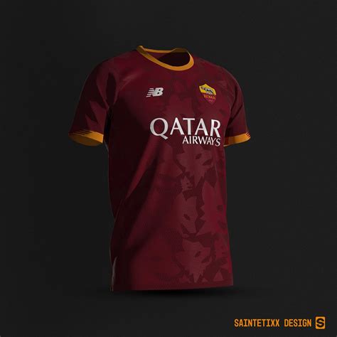 Classy New Balance AS Roma 2021 22 Home Away Third Concept Kits