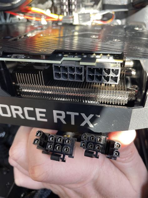 Psu Connection To An Rtx 3070 The Psu Has 2 62 Connections But Only