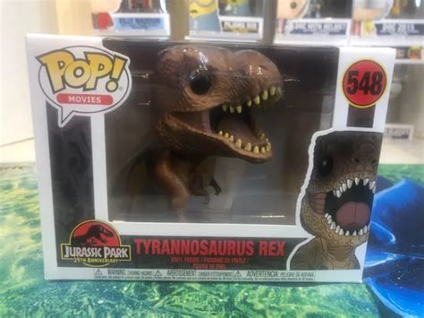 FUNKO POP TYRANNOSAURUS Rex Jurassic Park 25th Anniversary 548 Neuf