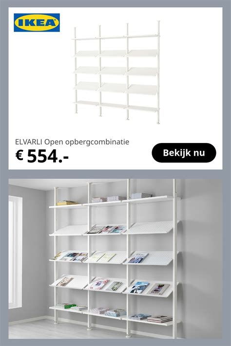 Elvarli open opbergcombinatie – Artofit