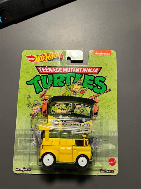 Hot Wheels Premium Party Wagon Ninja Turtles Aukro