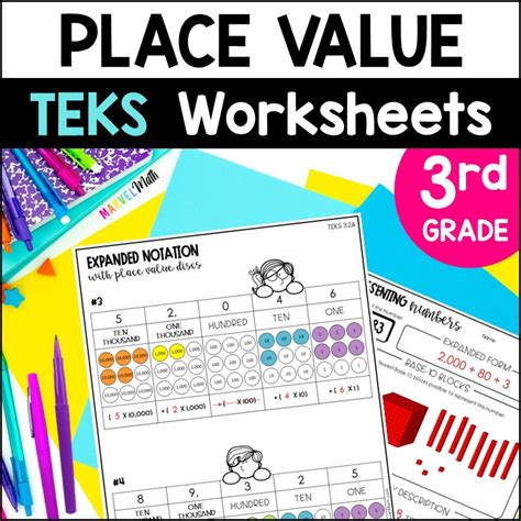 3rd Grade Place Value Worksheets Marvel Math