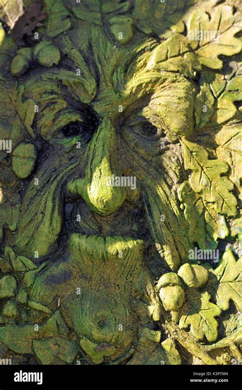 El Hombre Verde Jardín Adornos Estatuas De Figuras Históricas De Folklore Brujería Icónicas