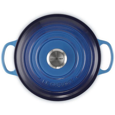 Le Creuset Signature Braadpan 26 Cm Azure Blauw Meesterslijpers Nl