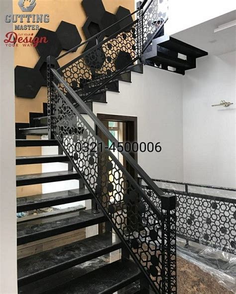 Stairs Railing Laser Cut Modern Design Quality Laser Cutting