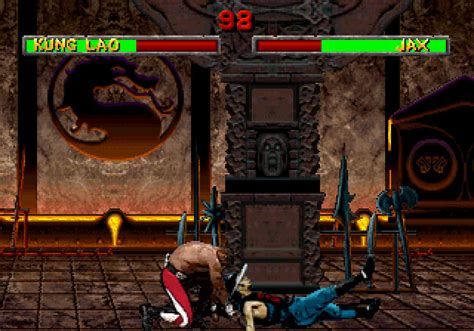 Screenshot Of Mortal Kombat Ii Sega Saturn 1993 Mobygames