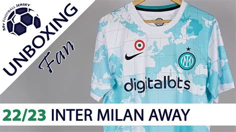 Inter Milan Away Jersey 22 23 MineJerseys Fan Version Unboxing Review