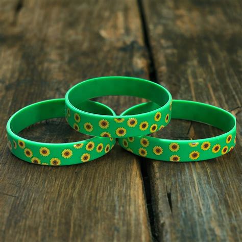 Sunflower Hidden Disabilities Silicone Wristband Functional