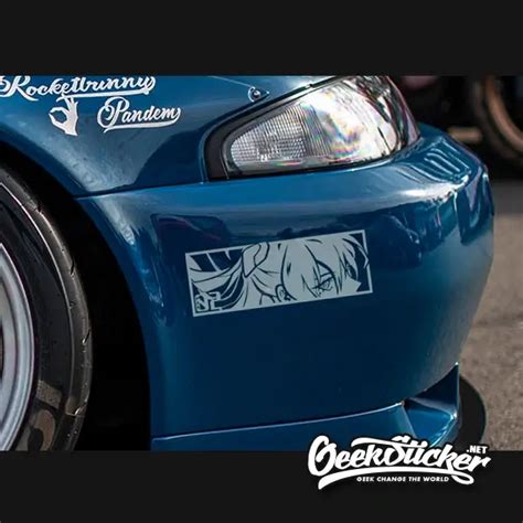 Asuka Langley 弐号机 JDM Anime Car Stickers Decal | Geeksticker