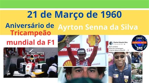 Bom Lembrar Anivers Rio De Ayrton Senna Da Silva De Mar O