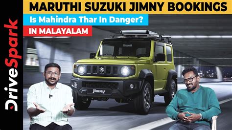 Maruthi Suzuki Jimny Crosses Bookings Is Mahindra Thar In Danger