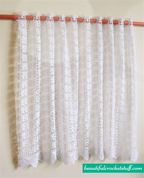 Crochet Curtain Free Pattern Beautiful Crochet Stuff