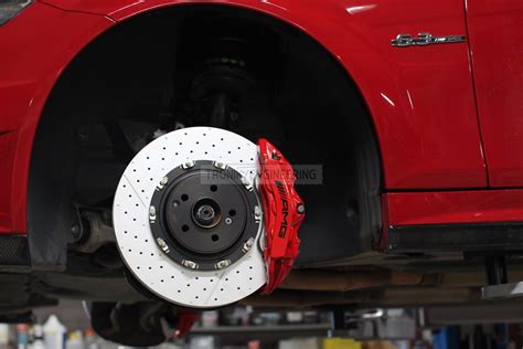 Upgrade Front Brakes Mercedes Benz C63AMG W204 By Brembo