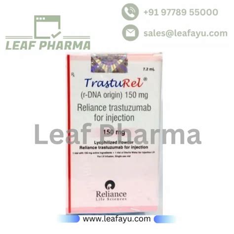 Trasturel 150mg Reliance Trastuzumab For Injection At Rs 24190 Piece