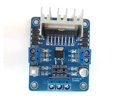 Dual H Bridge Motor Driver Board L298n Robot Gear Australia