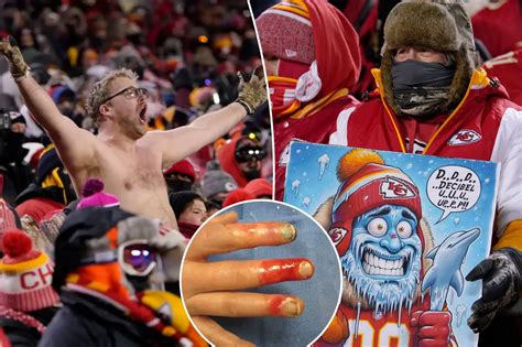 Nfl News Kansas City Chiefs Fans Nightmare Frostbite And Frenzy In