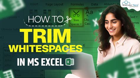 Trimming Whitespaces In MS Excel MS Excel Full Course For Beginners