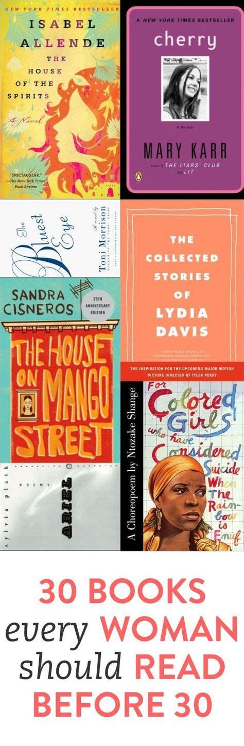 Books By Women To Read Before You Turn Books Book Worth