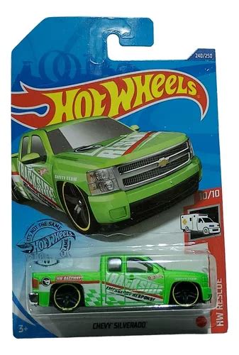 Hot Wheels Chevy Silverado 240250 Ed 2020 C 24 Cuotas Sin Interés