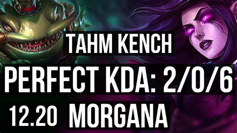 TAHM KENCH Aphelios Vs MORGANA Caitlyn SUP 2 0 6 KR Master