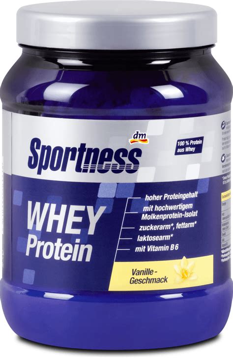 Sportness Whey Protein 450 G Dm Dauerpreis Immergünstig Einkaufen Dm At