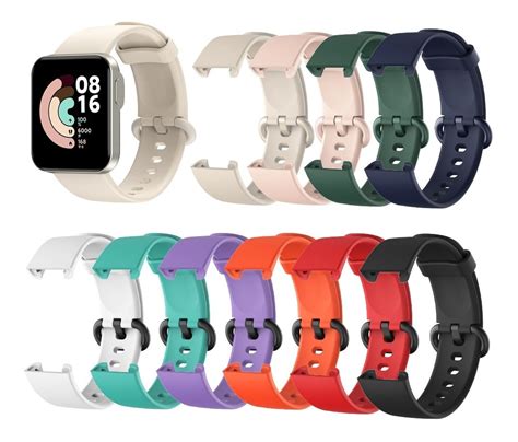 Pulseira De Silicone Para Smartwatch Mi Watch Lite Xiaomi Mercado Livre