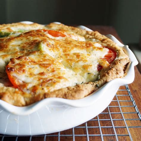 This Fresh Tomato Pie Made With A Bisquick Pie Crust Is Incredibly Easy