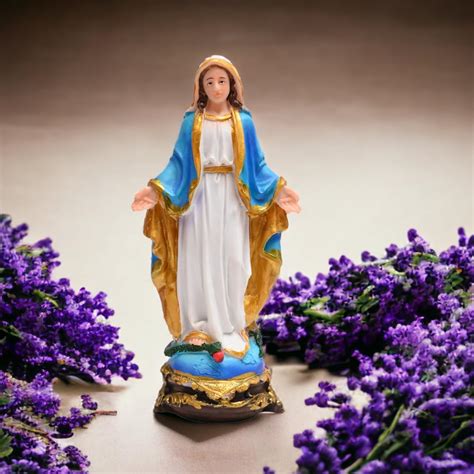 Buy KariGhar Resin Virgin Mary Mother Mary Idol Perfect For Altar