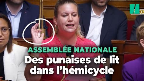 Mathilde Panot Brandit Des Punaises De Lit En Pleine Assembl E Youtube