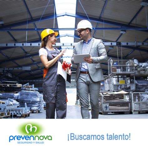 Prevennova Est Contratando T Cnico A De Prl Para Burgos Prevennova