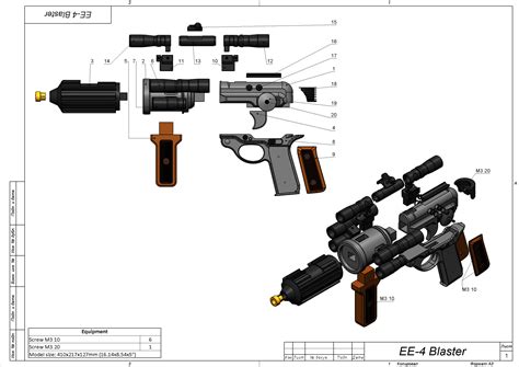 D Datei Ee Carbine Rifle Star Wars Kommerziell Druckbares D