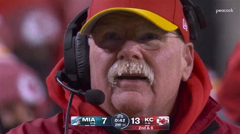 NFL Fans Lose Their Minds After Andy Reid S Frozen Mustache Goes Viral