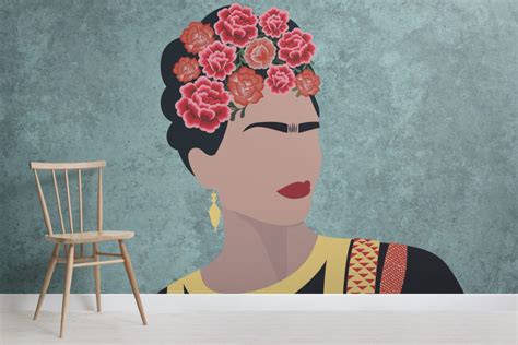 Floral Murals Inspired By Frida Kahlo And Traditional Mexican Trends