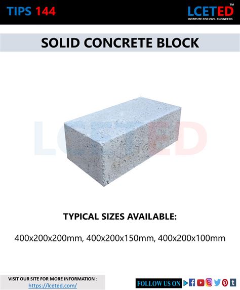 All You Want To Know About Concrete Blocks Lceted Lceted Institute For Civil Engineers