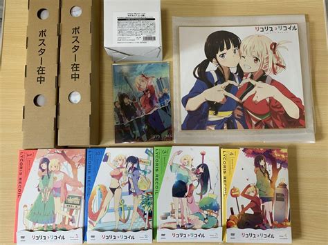 どなるど様専用 リコリス・リコイル Dvd 1巻 2巻 3巻 4巻 早期予約特典 By メルカリ