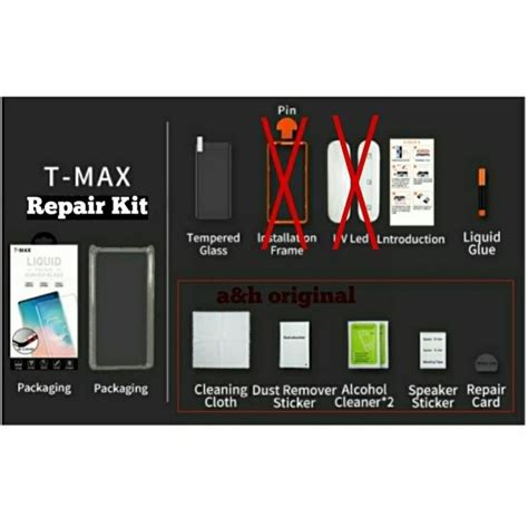 Jual Tmax Repair Kit Tempered Glass Uv Glass Glue Samsung S Plus