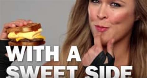 Carls Jr Debuts Ronda Rousey Commercial Mma Underground