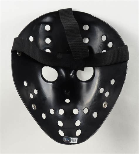 Kane Hodder Signed Friday The Th Mask Inscribed Jason X