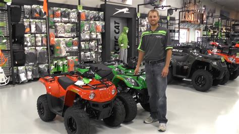 2016 Arctic Cat Youth 90 And 150 Atv S Youtube