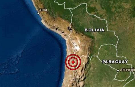 Sismo De Magnitud 68 Se Registró Hoy 3 De Junio En Tacna Y Chile Periodismo En Línea