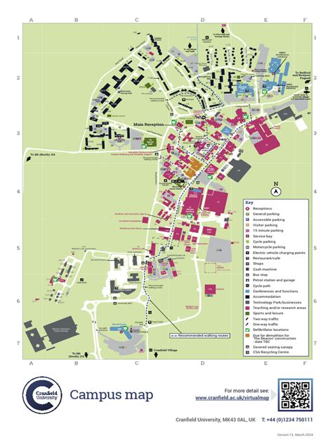 Cranfield University Campus Map | PDF