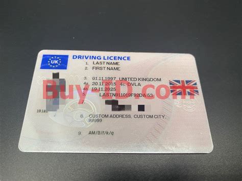 Scannable United Kingdom Fake Id Card Fake Id Maker Buy